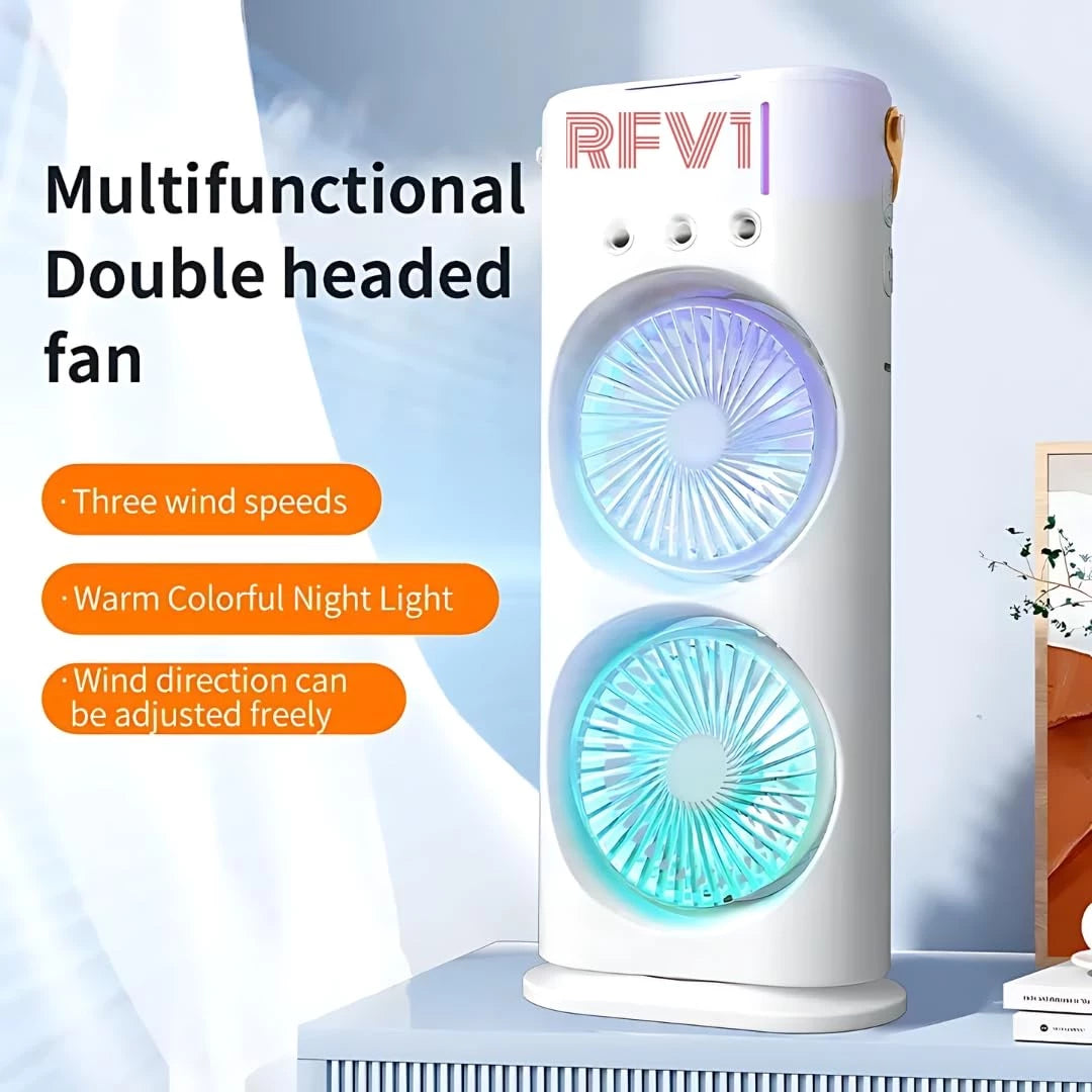 Dynamic Mini Evaporate Air Cooler with 7 Colors LED Light ( Mini Cooler )