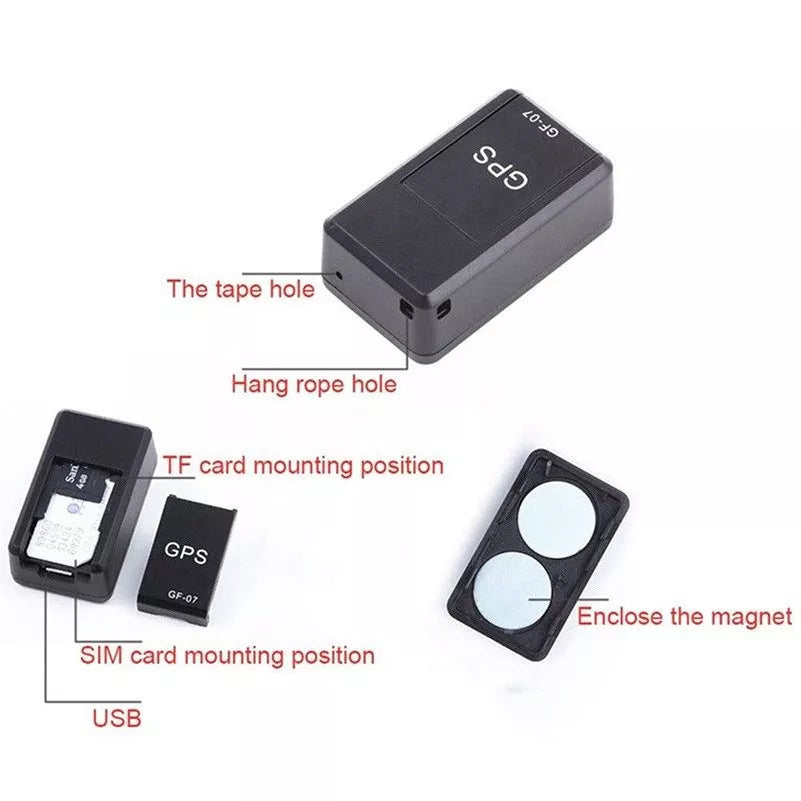 Mini GPS Tracker - Real-Time Tracking, Anytime & Anywhere