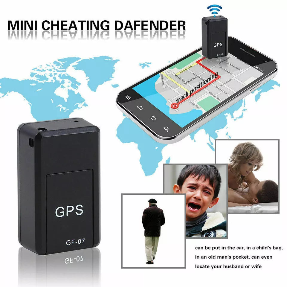 Mini GPS Tracker - Real-Time Tracking, Anytime & Anywhere